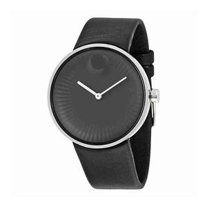 Movado Men's Edge Black Aluminum Dial 3680002